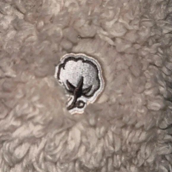 The Southern Shirt Co. -Sherpa Pullover with Pockets in Oyster size L - Picture 9 of 13